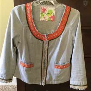 Free People Lined Jacket.